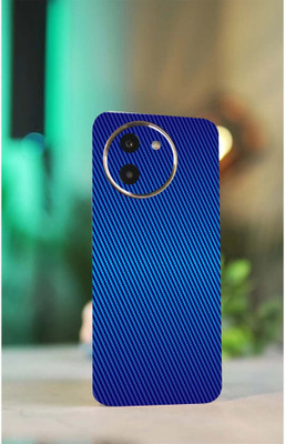 BUGGU Vivo T3x 5G Mobile Skin(Ultra Super Royal Blue Carbon Fiber Skin With High Mattte Finish.......)