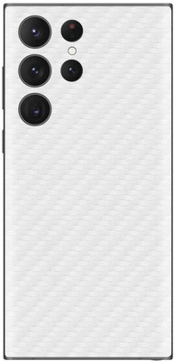 Orgic India Samsung S23 Ultra Mobile Skin(Carbon White)