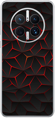 FCS Huawei Mate 50 Pro Printed Back skin Mobile Skin(Dark Wall)