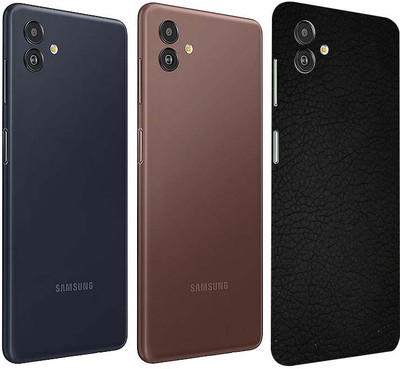 TJ CREATION SAMSUNG GALAXY M13 5G Mobile Skin(Ultra Super Black Leather Skin With High Matte Finish.)