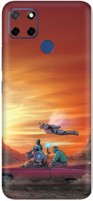 AMTHA AMTHA Realme C12 Premium Vinyl Mobile Skin(Multicolor)