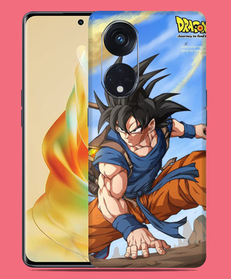 SkinoMania Oppo Reno 8T 5G Mobile Skin(Multicolor Dragon-Goku)