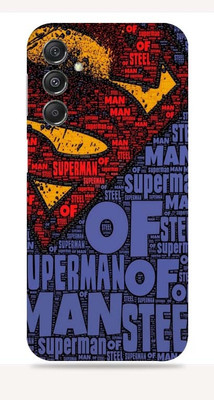 WeCre8 Skin's SAMSUNG Galaxy M34 5G Mobile Skin(Superman Typography)