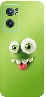 AsSkin OnePlus Nord Ce2 5g Mobile Skin(Ultra Super Googly Face With High Matte Finish.)