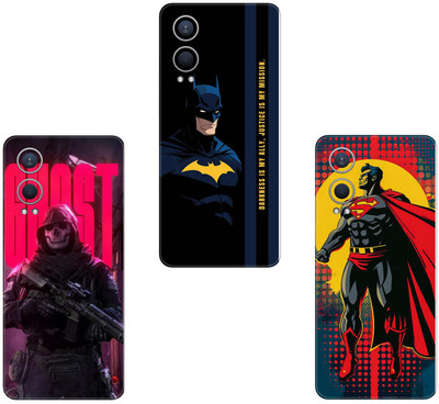 wrap craft REALME GT 2 PRO 5G COMBO(PACK OF 3)Camera&Back Protector Premium Vinyl Mobile Skin(Multicolor)