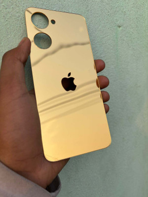 TWUAOP VIVO Y28S 5G MOBILE SKIN BACK PANNEL ACRYLIC SHEET Mobile Skin(Gold)