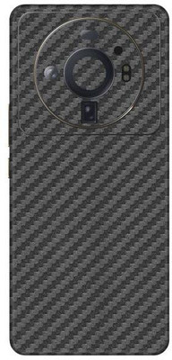 Vcare GadGets Fiber Carbon Gun Metal Xiaomi 12 S Ultra 5G Mobile Skin(Metal)