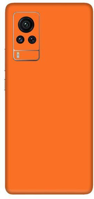 Vcare GadGets Vivo X60 Pro Mobile Skin(Orange Matte)
