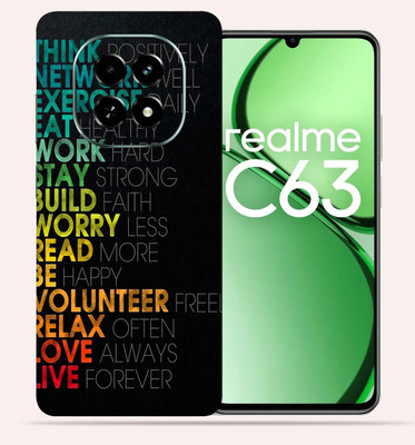 OggyBaba Realme C63 5g Mobile Skin(Mom&Dad)