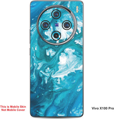 VYBE The Smart Choice Vivo X100 Pro Abstract Embossed Mobile Skin(Ball Blue 19)