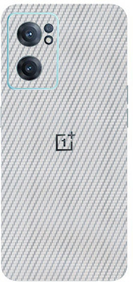 AsSkin One Plus Nord ce2 5g, one plus nord ce2 5g, One Plus Mobile Skin(Ultra Super Silver Carbon Fiber With High Matte Finish .Skin..)