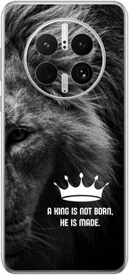 FCS Huawei Mate 50 Pro Printed Back skin Mobile Skin(Lion)