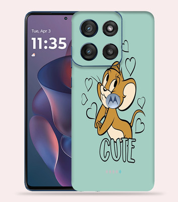 OggyBaba OggyBaba Moto G60 pro 5g Mobile Skin(Cute Cat)
