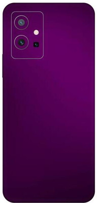 Vcare GadGets Purple Glossy vivo Y75 5G Mobile Skin(Purple Glossy)