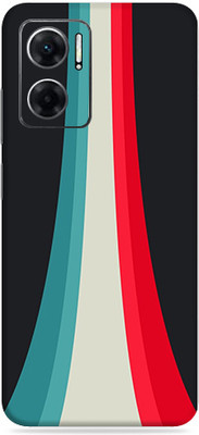 SkinoMania Redmi 11 Prime(5G) Mobile Skin(Multicolor Strip Abstract)