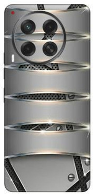 Vcare GadGets Camon 30 (5G) Mobile Skin(Black & Silver)