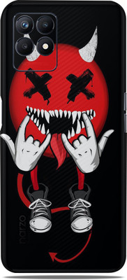 Mclaxa Realme narzo 50, Cool Cros Devil For Realme Narzo 50, REALME NARZO 50 Mobile Skin(Cool Cros Devil skin (Only Back Panel Coverage))