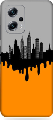 SkinoMania K50i Mobile Skin(Multicolor Building Art)