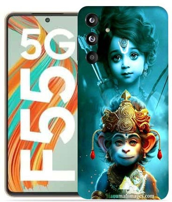 OggyBaba Samsung Galaxy F55 5g Mobile Skin(Ram with Hanumaan)