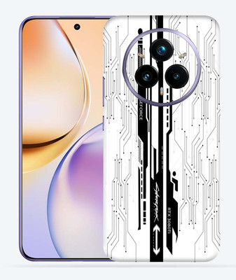 OggyBaba OggyBaba Realme 14 pro plus Mobile Skin(White-CyberPunk)