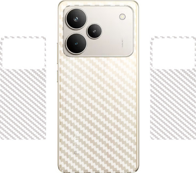DVANK REALME P4 PRO, || 3D CARBON FIBER ULTRA-THIN BACK LAMINATION || Mobile Skin(TRANSPARENT)