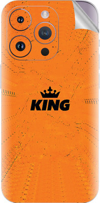 Snooky Apple iPhone 14 Pro Max Mobile Skin(Orange)