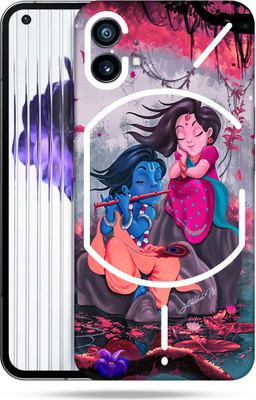 SkinoMania Nothing-Phone(1) Mobile Skin(Multicolor Krishna Rukmani)