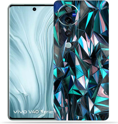 OggyBaba OggyBaba Vivo V40 Mobile Skin(Polygon blue)