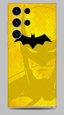 SkinoMania Samsung Galaxy S23 ultra Mobile Skin(Yellow-batman Multicolor Mobile skin)