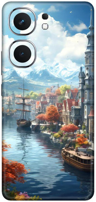 wrap craft VIVO IQOO NEO 9 PRO 5G Premium Vinyl BACK Mobile Skin(Multicolor)