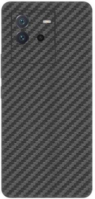 Vcare GadGets iQOO Neo 6 5G Mobile Skin(Fiber Carbon Gun Metal)