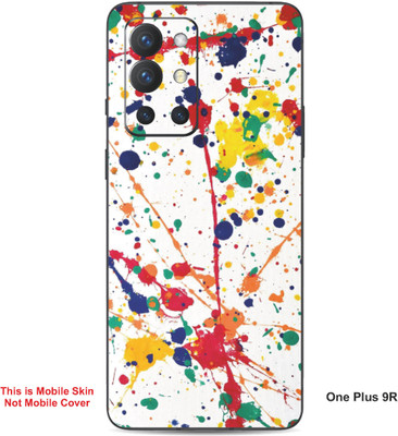 VYBE The Smart Choice One Plus 9R Art Embossed Mobile Skin(Dark Byzantium A6)