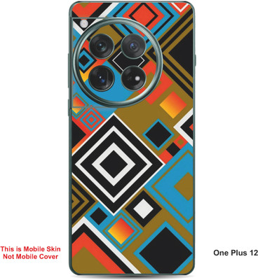 VYBE The Smart Choice One Plus 12 Pattern Embossed Mobile Skin(Twilight A13)