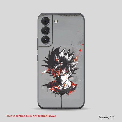 VYBE The Smart Choice Samsung S22 Zoro Mobile Skin Mobile Skin(Metallic Blue B44)