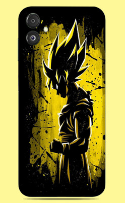 SkinoMania Samsung Galaxy F14 5G Mobile Skin(Multicolor Goku-Yellow)