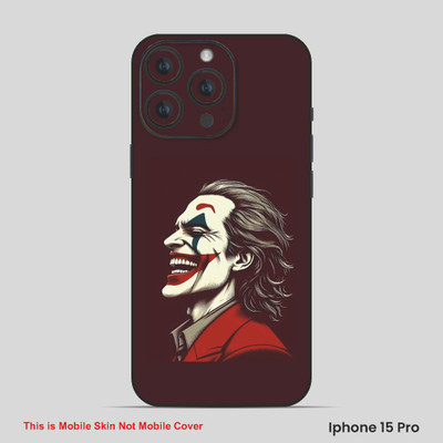 VYBE The Smart Choice iPhone 15 Pro Horror Mobile Skin(Beige White 9)