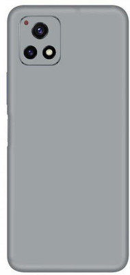 Vcare GadGets Glossy Silver vivo Y72 5G Mobile Skin(Glossy Silver)
