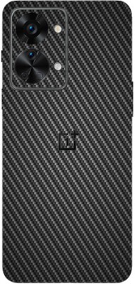 AsSkin OnePlus Nord 2T 5G, oneplus nord 2t 5g Mobile Skin(Ultra Black Cf High Gloss Finish).)