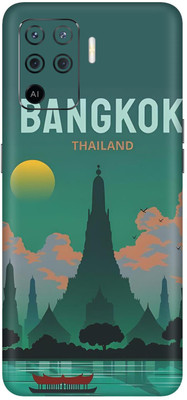 wrap craft OPPO F19 PRO Premium Vinyl Mobile Skin(Multicolor)