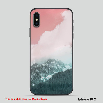 VYBE The Smart Choice iPhone 10X Naturel Mobile Skin(Regent Grey 5)