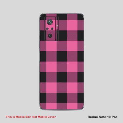 VYBE The Smart Choice Redmi Note 10 Pro Pattern Mobile Skin Mobile Skin(Multi Colour AD30)