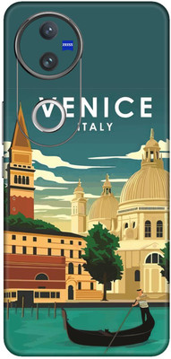 wrap craft VIVO V50 5G Premium Vinyl BACK 179 Mobile Skin(Multicolor)