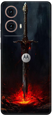 wrap craft MOTOROLA G85 5G Premium Vinyl Mobile Skin(Multicolor)