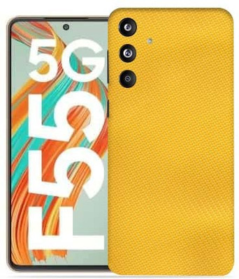 OggyBaba Samsung Galaxy F55 5g Mobile Skin(yellow CF)