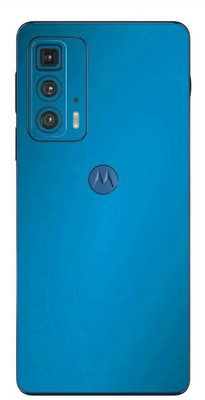Vcare GadGets Moto Edge 20 Pro Mobile Skin(Blue)