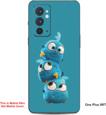 VYBE The Smart Choice One Plus 9RT Jay,Jake & Jim Embossed Mobile Skin(Sea Blue 22)
