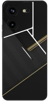 Vcare GadGets Pova 5 Pro (5G) Mobile Skin(Gold & Light Grey)