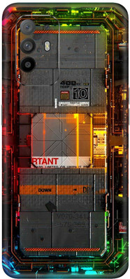 AMTHA AMTHA Oppo F19 Pro Plus Premium Vinyl Mobile Skin(Multicolor)