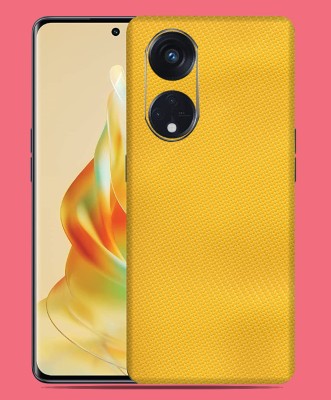 SkinoMania Oppo Reno 8T 5G Mobile Skin(yellow-CF)