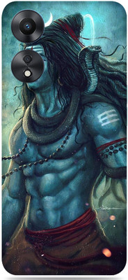 SkinoMania OPPO A78 5G Mobile Skin(Multicolor Six-Pack-Shiva)